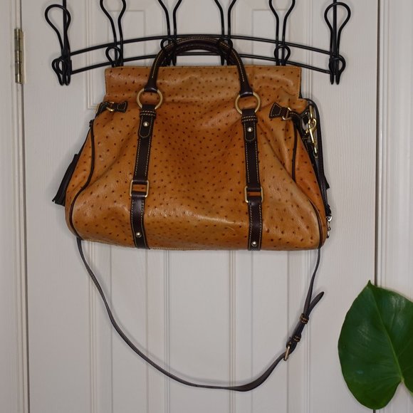 Dooney & Bourke Satchel- Vintage tan and brown - Picture 8 of 16